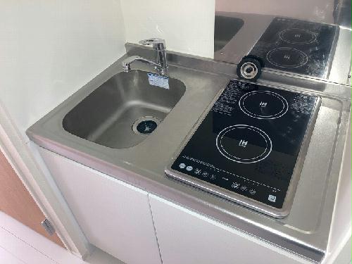 キッチン　2口コンロ