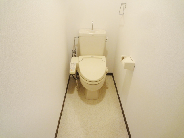 トイレ　写真は別号室のものです。