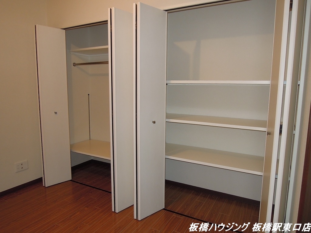 収納　機能的なクローゼット