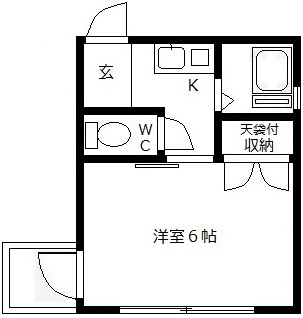 西千葉パストラルの間取り