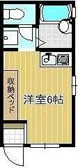 神奈川県相模原市南区御園２（アパート）の賃貸物件の間取り