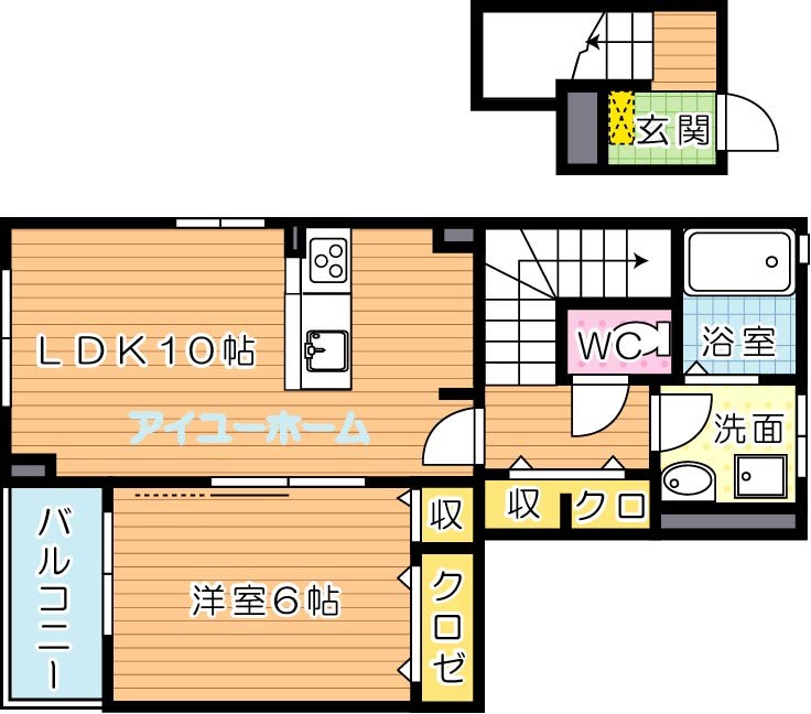 ボスカートC　II棟の間取り