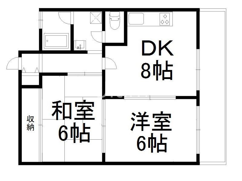 ロイヤルコーポの間取り