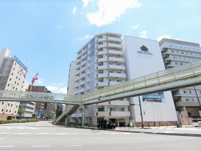 京都市下京区南不動堂町のマンションの建物外観