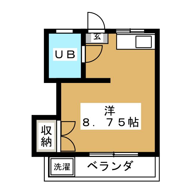 永島ビルの間取り