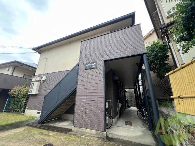 神戸市長田区池田上町のアパートの建物外観