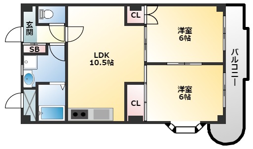 ミタカホーム8番の間取り