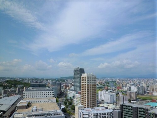 【熊本市西区春日のマンションの眺望】