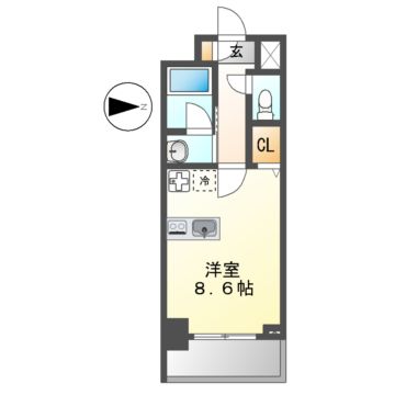 第２金山フクマルビルの間取り