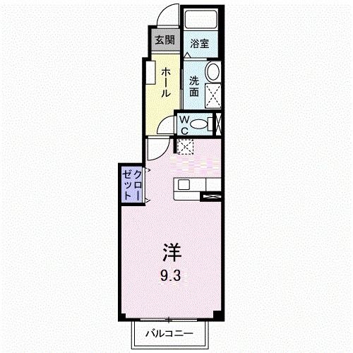 【シャルマンヒロ弐番館の間取り】