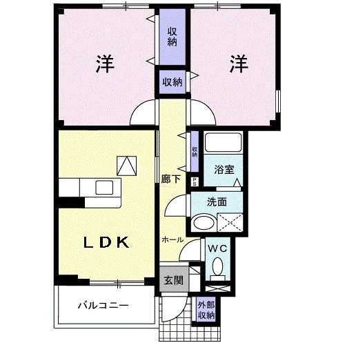 ゴールド・クレストIの間取り