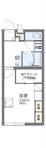 レオパレス雅荘１１の間取り