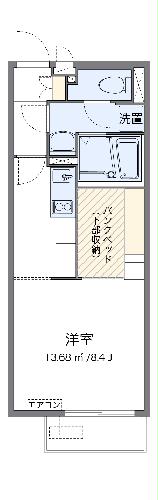 ミランダ万場山Iの間取り