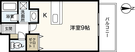 Ｊ・ｇｒａｃｅ堺町の間取り