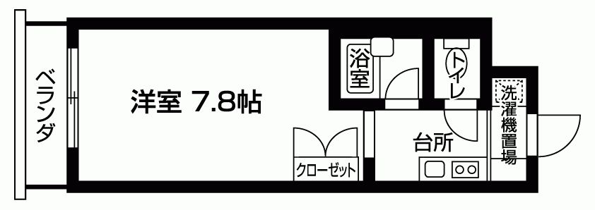 コンフォート一橋学園の間取り