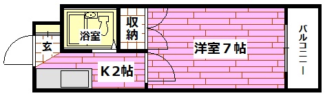 広島市安芸区矢野西のマンションの間取り