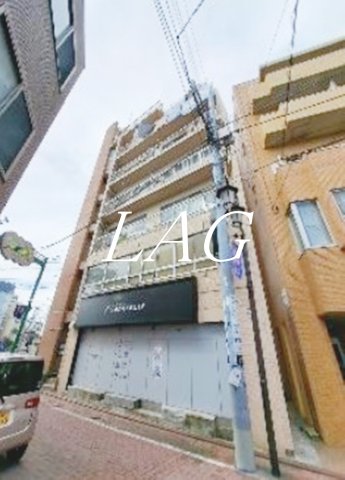 大田区上池台のマンションの建物外観