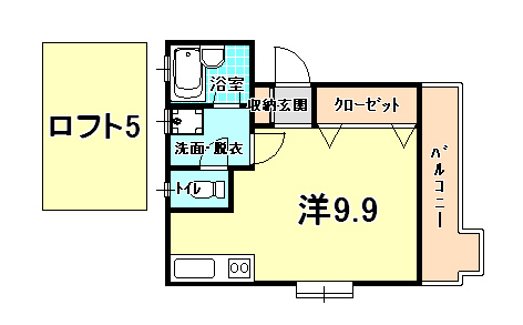 エトワール寺田の間取り