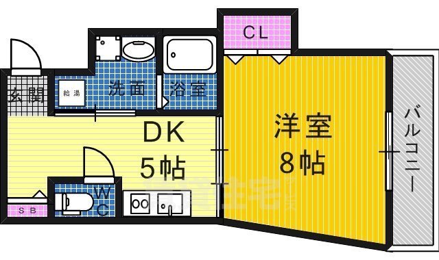 ウイングなかもずの間取り