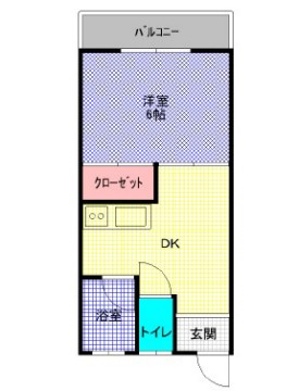 田代ハイツの間取り