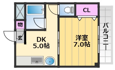 昌和鳳の間取り