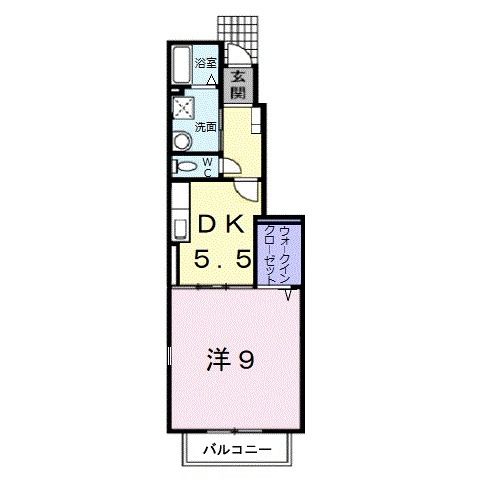 フォンテ・フォルス　IIの間取り