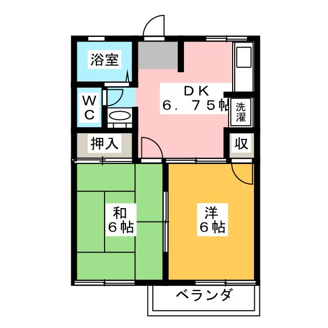 スプルース山口の間取り