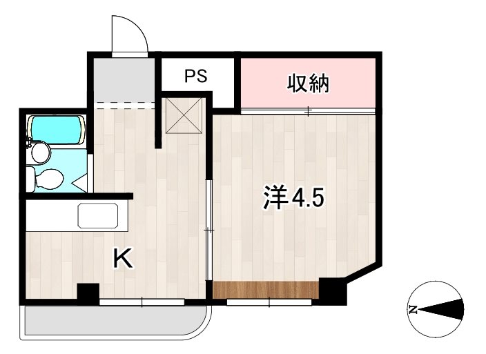 シティハイツＭＪの間取り