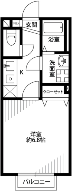 アムール SKRの間取り