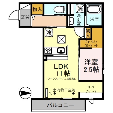 リベルタの間取り