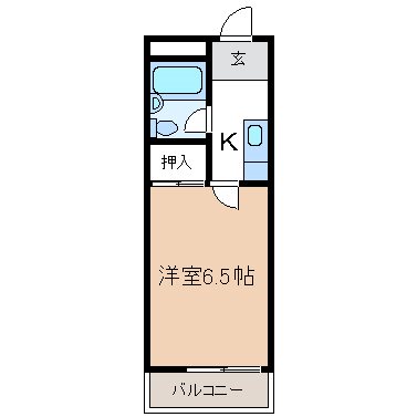 コーポエコーの間取り