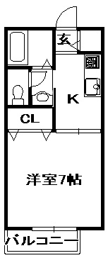 ラピス広野の間取り