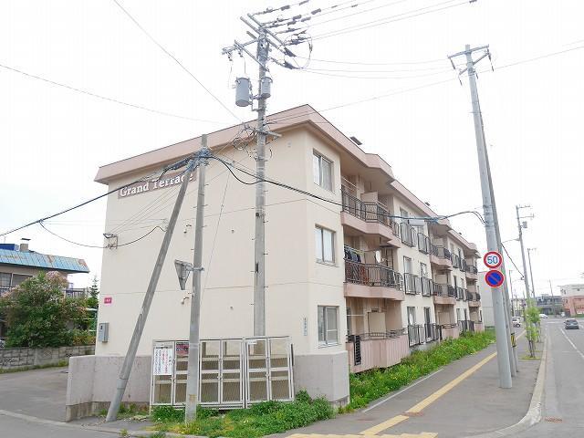 旭川市東二条のマンションの建物外観