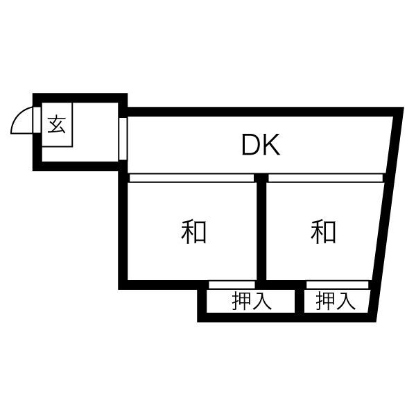 たからマンションの間取り