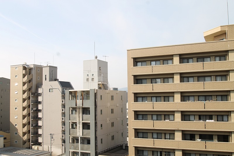 【広島市中区十日市町のマンションの眺望】