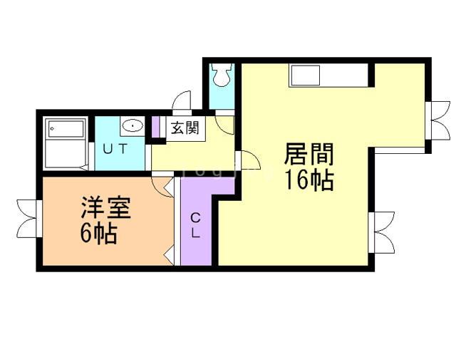 東札幌ハイムの間取り