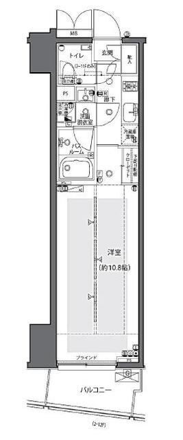 ZOOM都庁前の間取り