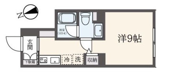 品川区東中延のマンションの間取り