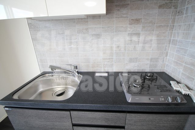 キッチン　２口ガスコンロ