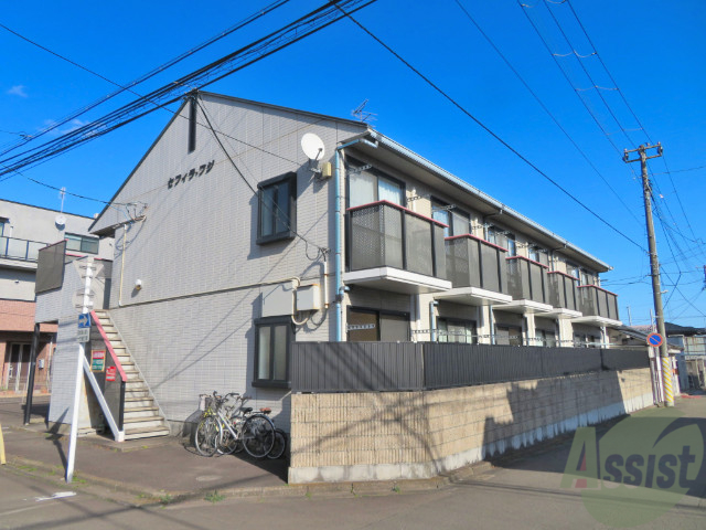 建物外観　仙台市宮城野区銀杏町「セフィラフジ」