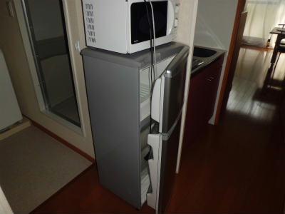 その他　冷蔵庫と電子レンジ。