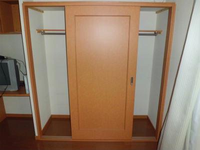 収納　衣服がたっぷり入ります。