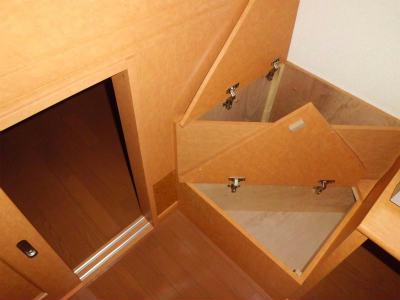 収納　とにかく収納多いです。