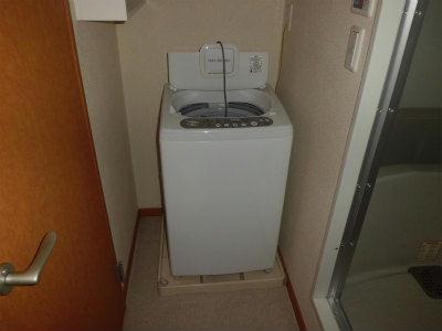 その他　洗濯機付。