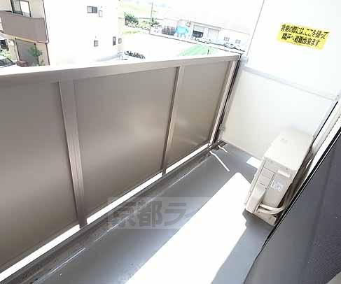 バルコニー　日当たりがいいですね
