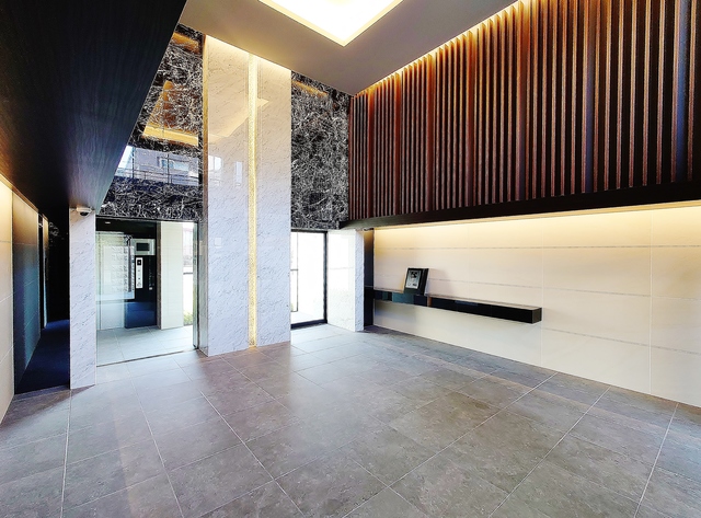 エントランス　オートロック・防犯カメラ・宅配ＢＯＸ