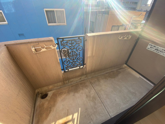 バルコニー　※別部屋の写真です