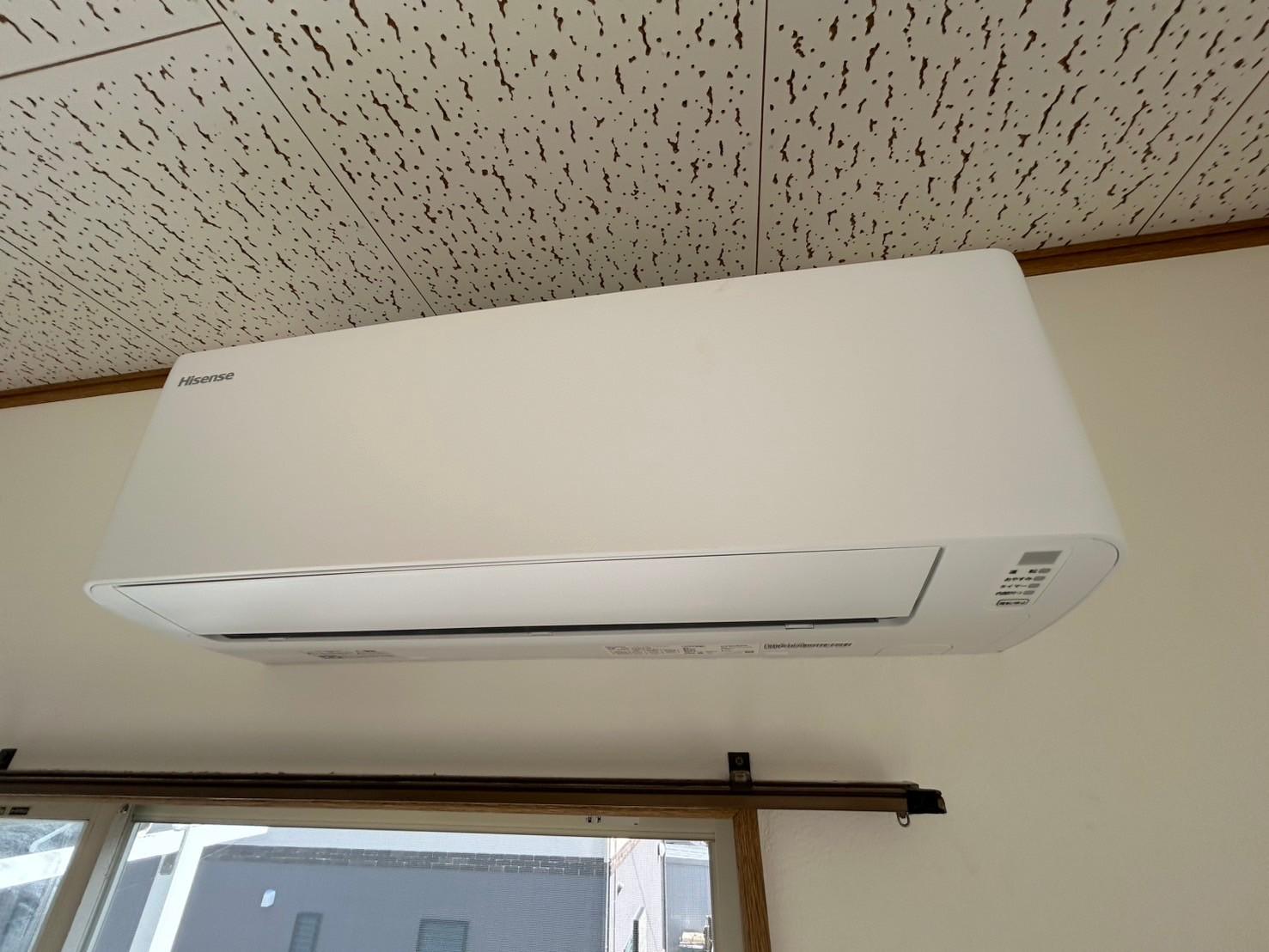その他設備　新品のエアコンを設置！