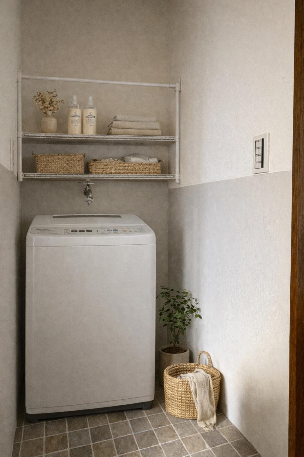 その他部屋・スペース　ランドリースペースをお洒落に（AIステージング）