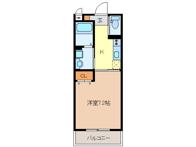Dear Courtの間取り